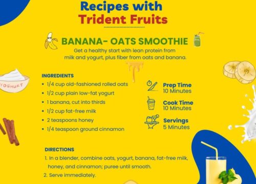 Banana – Oats Smoothie